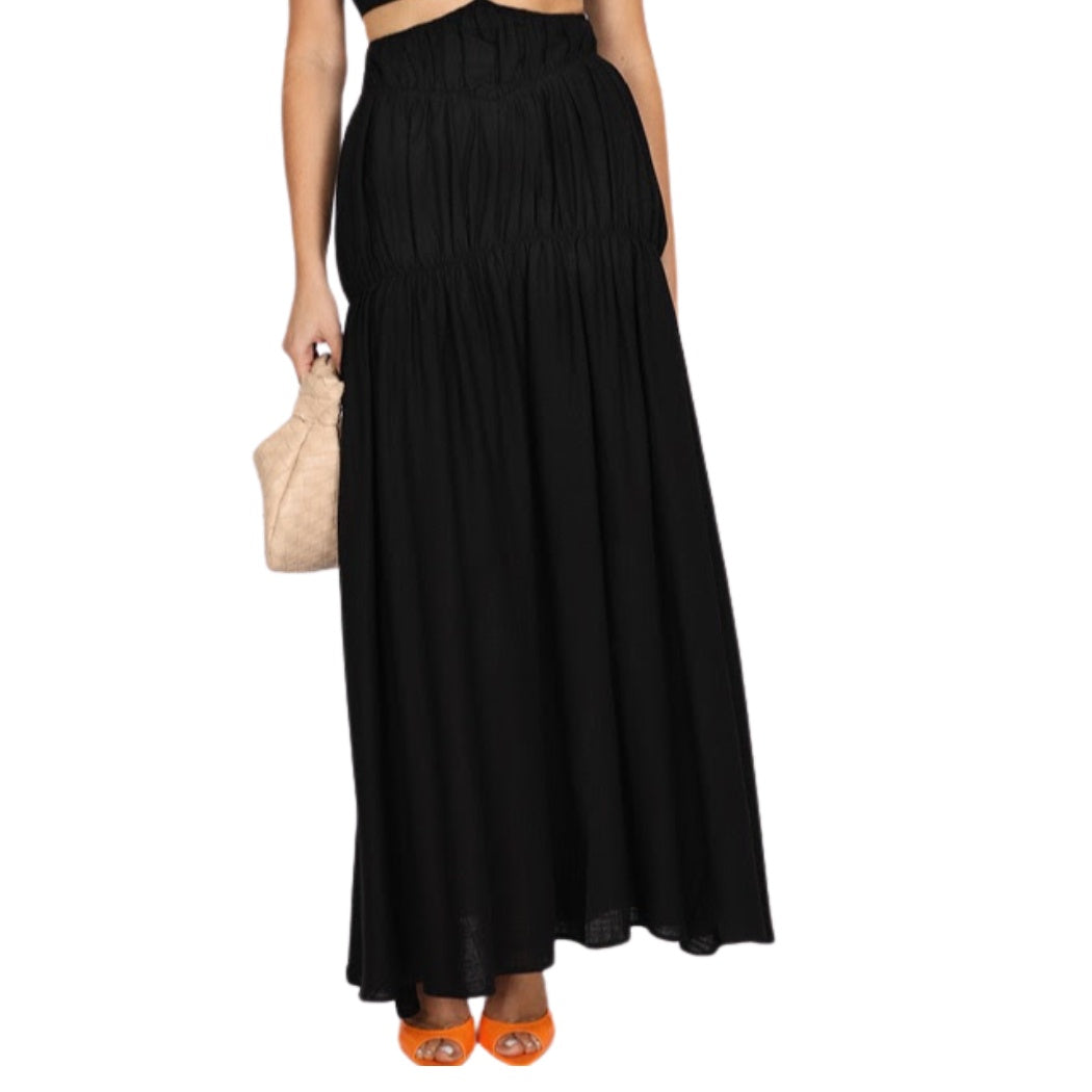 Ave Jay Maxi Skirt Black
