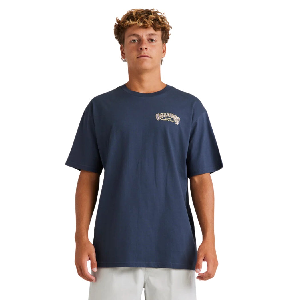 Billabong 73 Arch Tee Dusty Navy
