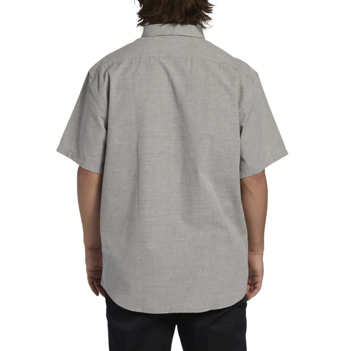 Billabong All Day Short Sleeve Shirt Light Grey