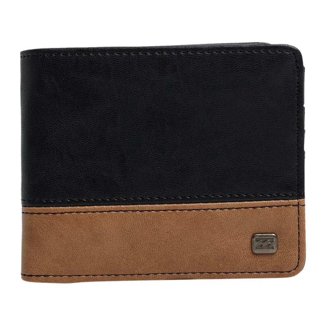 Billabong Dimension Wallet Black Tan