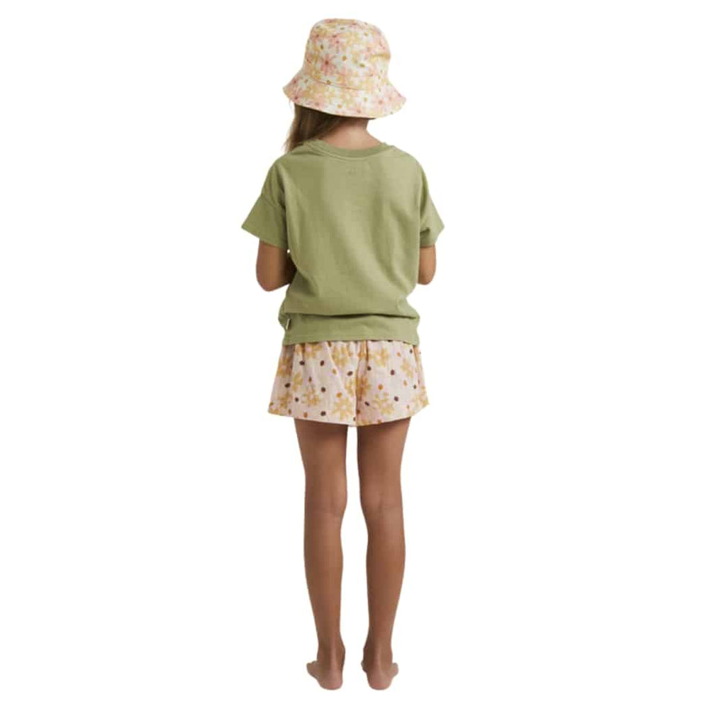 Billabong Girls Moonlight Sun Tee Avocado