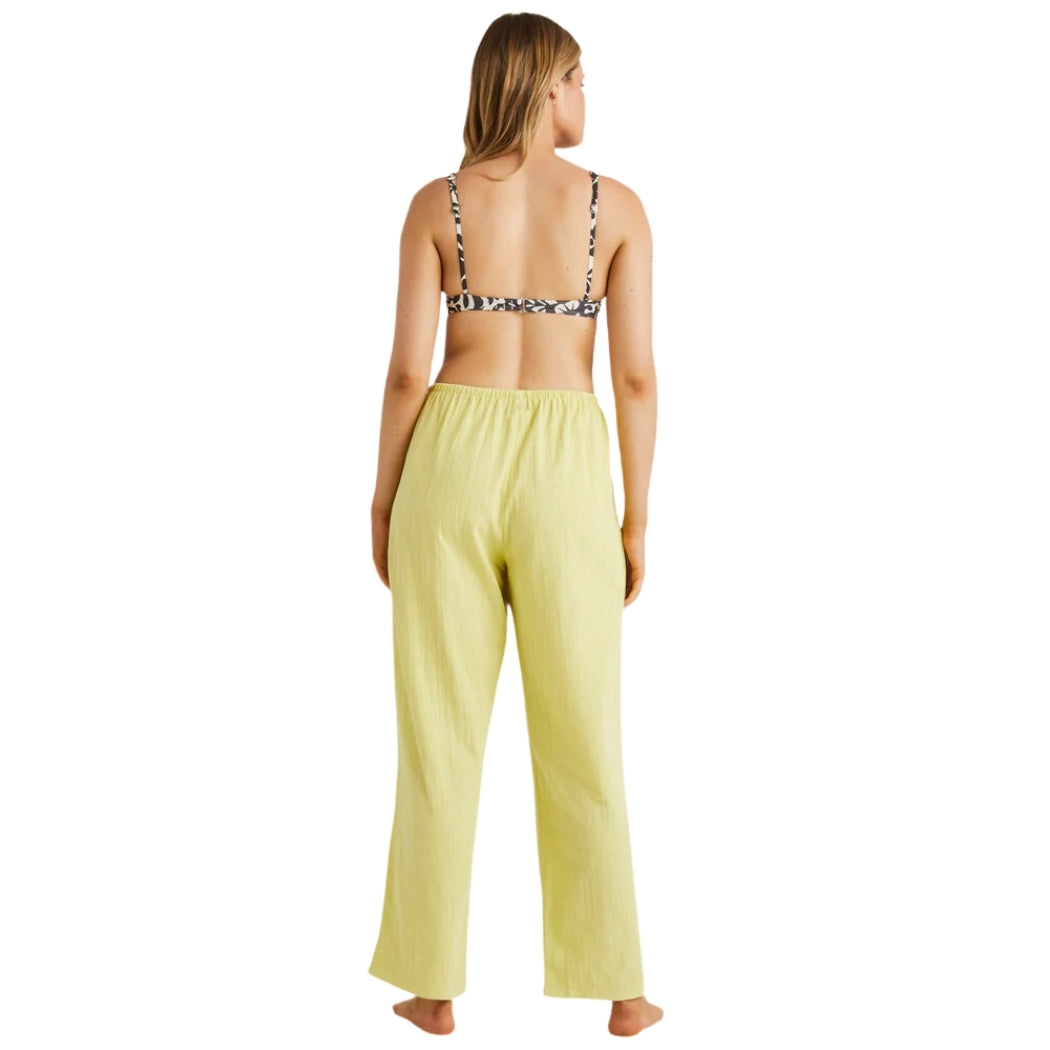 Billabong Sun Lovers Beach Pant Celery Green