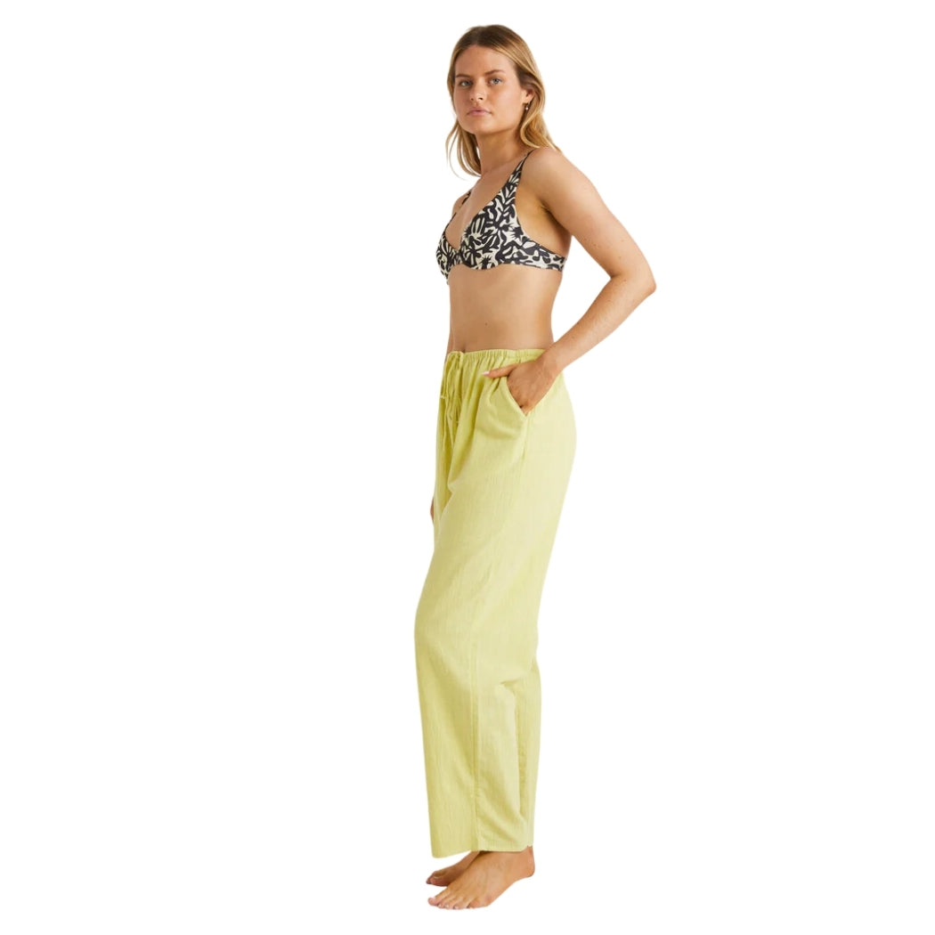 Billabong Sun Lovers Beach Pant Celery Green