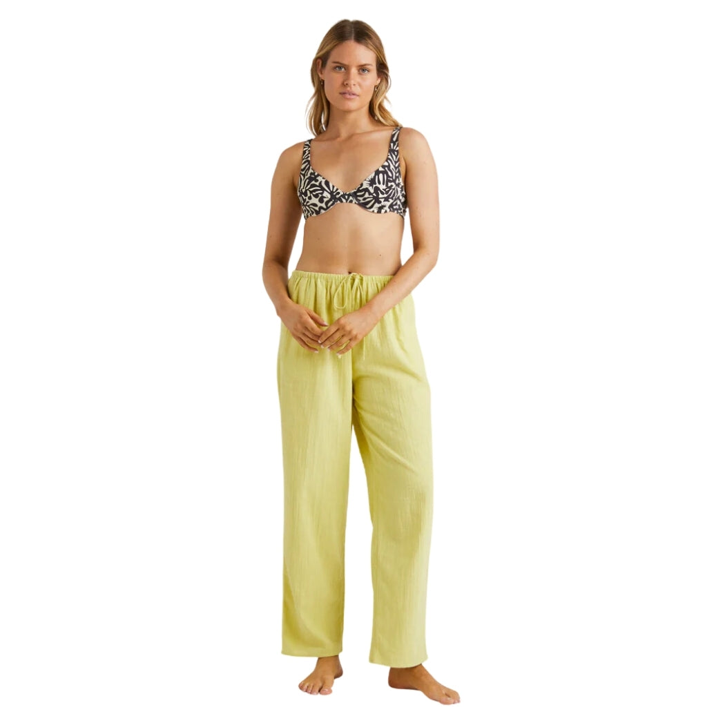 Billabong Sun Lovers Beach Pant Celery Green