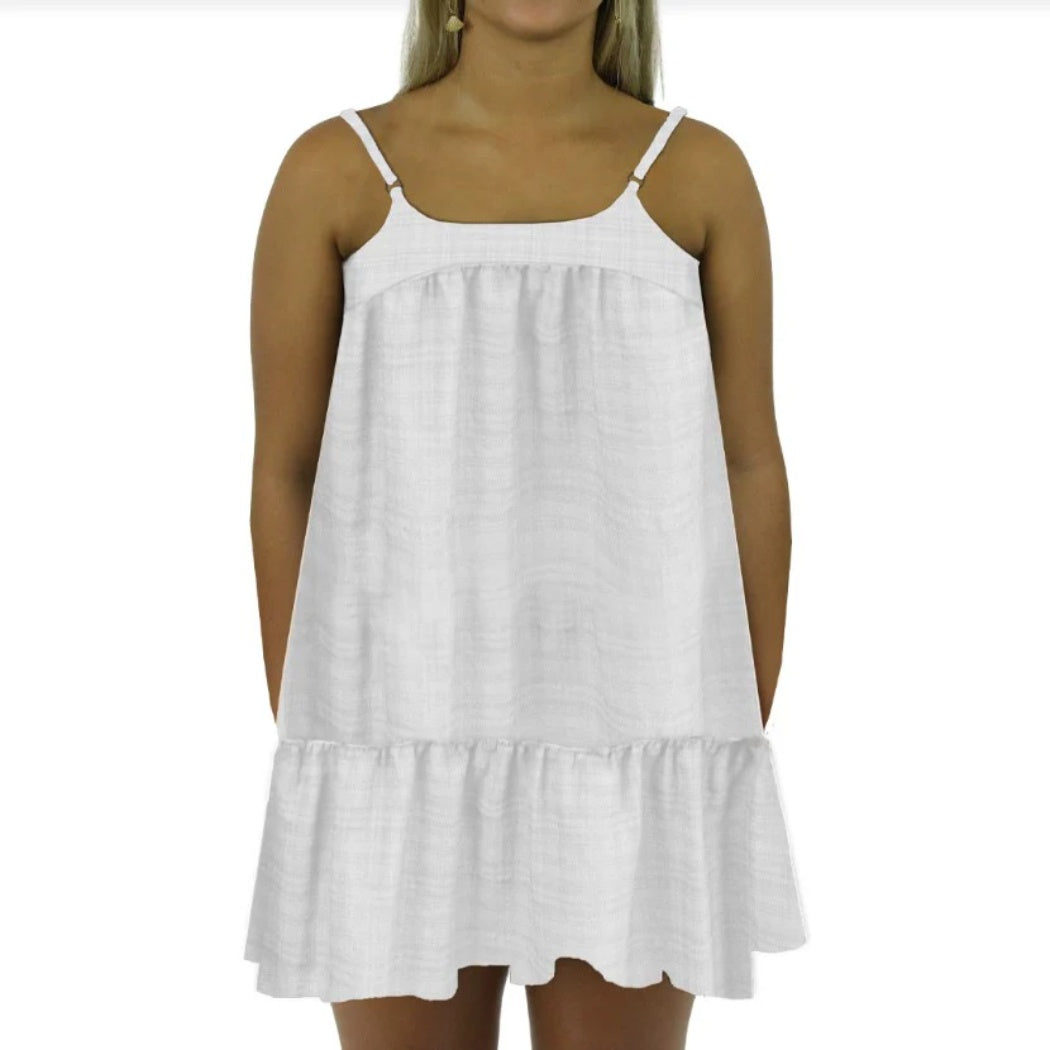Carve Freya Girls Sundress White