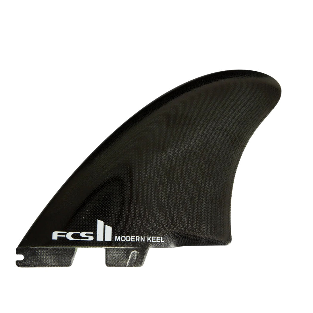 FCS II Modern Keel Twin Fin Set Black