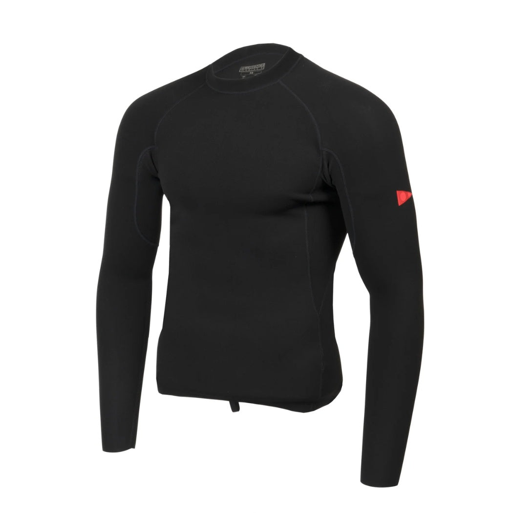 Florence 1.5mm Flatlock Wetsuit Jacket Black