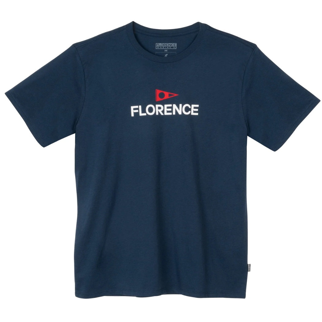Florence Logo T-Shirt Navy
