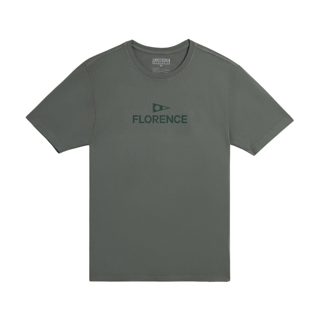 Florence SS Tee Dark Sage