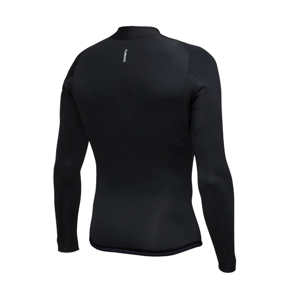 Florence 1.5mm Flatlock Wetsuit Jacket Black