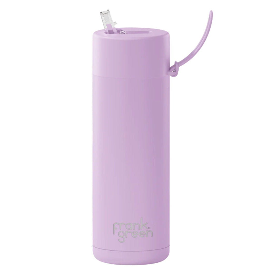 Frank Green 20oz Ceramic Reusable Bottle Lilac Haze