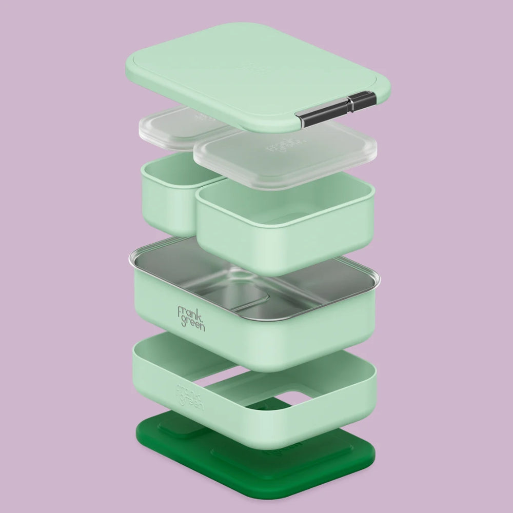 Frank Green Lunch Container Ice Brick Evergreen