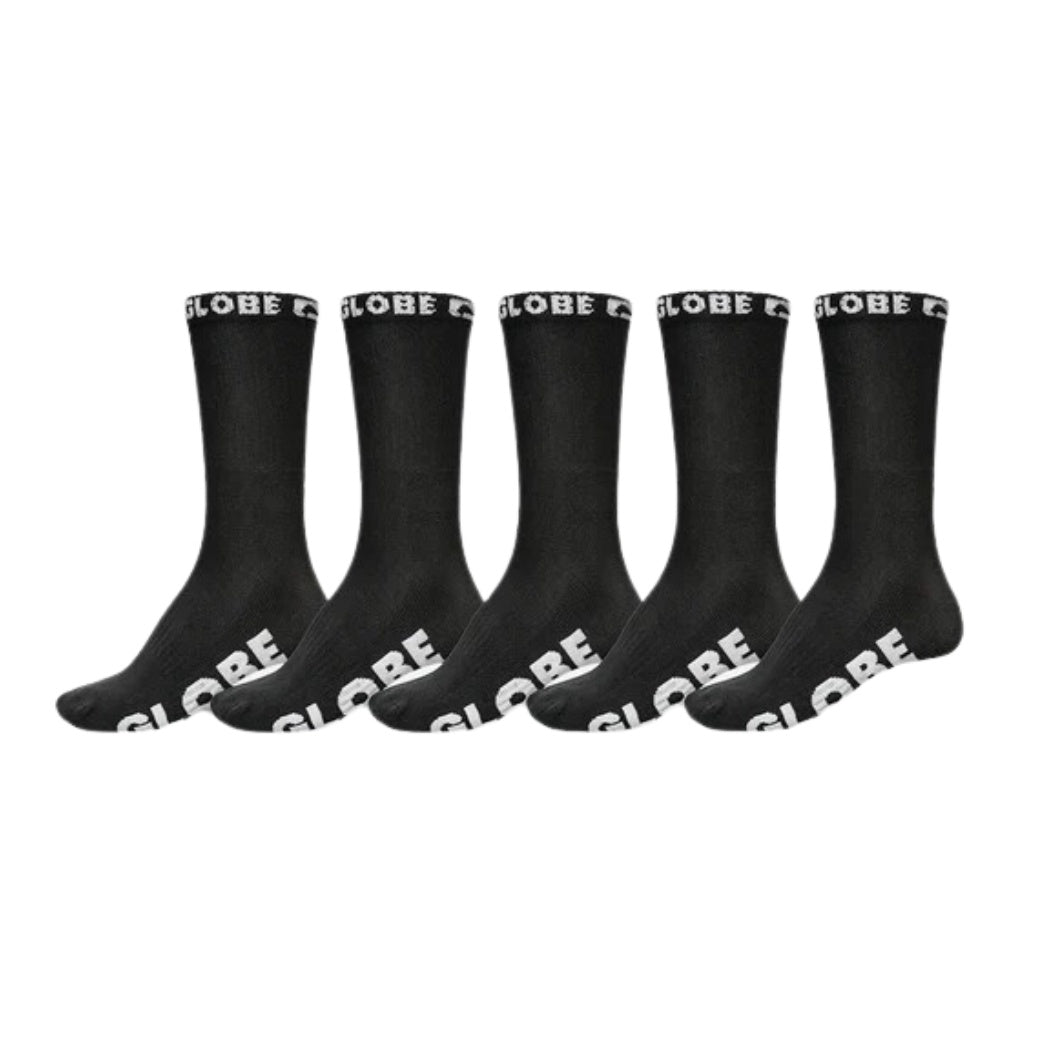Globe Boys Blackout Socks 5 pack 2-8