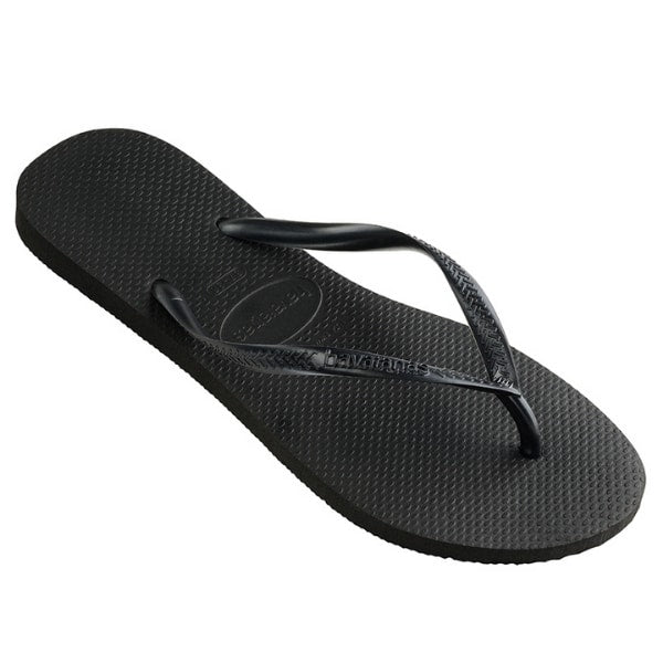 Havaianas Slim Basic Black thongs