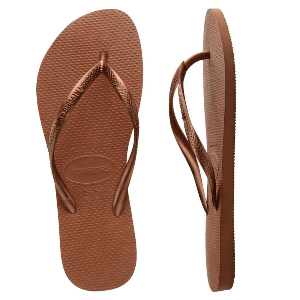Havaianas Slim Metallic Rust Metallic Copper