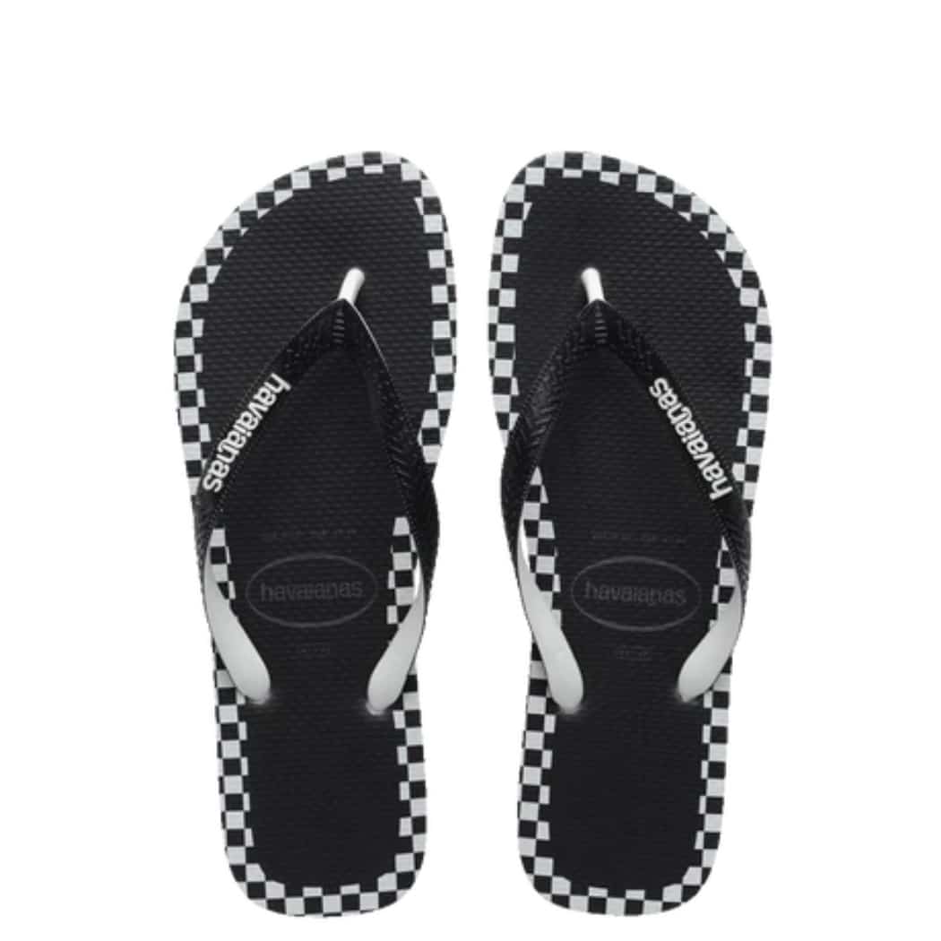 Havaianas Top Checkmate Black White
