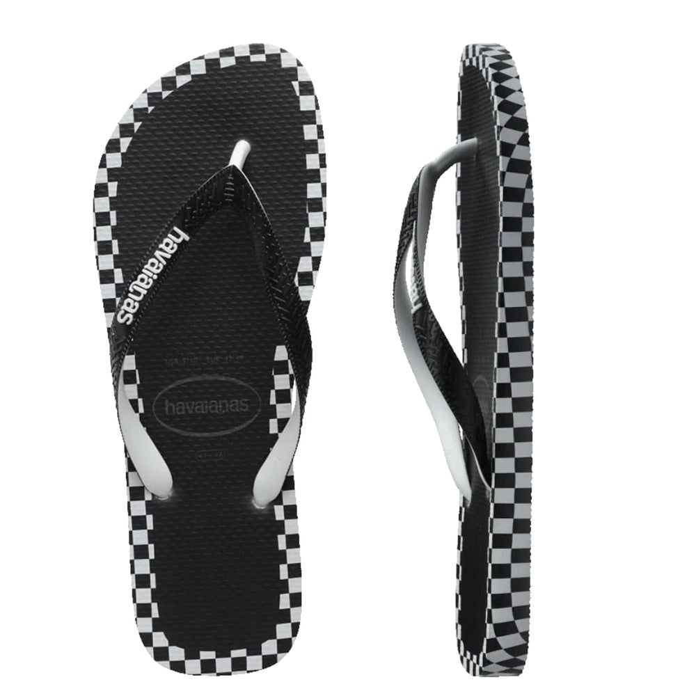 Havaianas Top Checkmate Black White