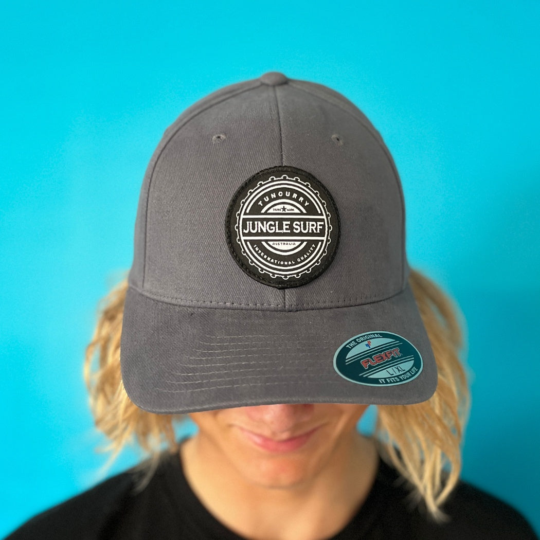 Jungle Surf 6277 Indo Flexfit Cap Charcoal