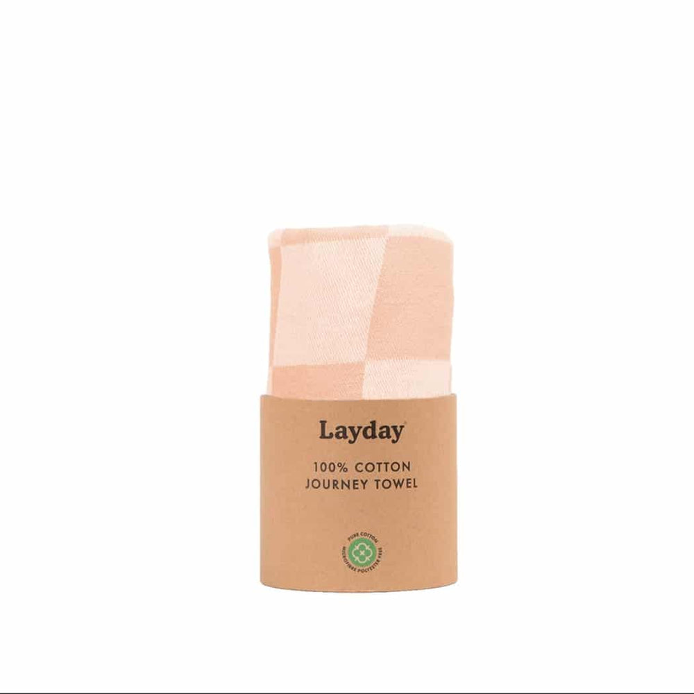 Layday Cove Queen Towel Peach