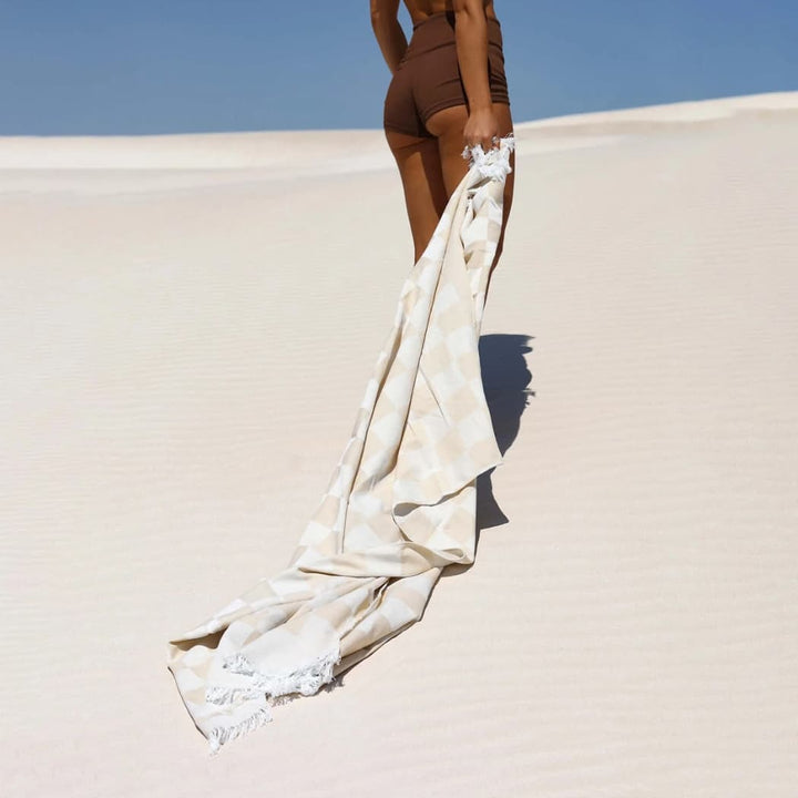 Layday Cove Queen Towel Sand