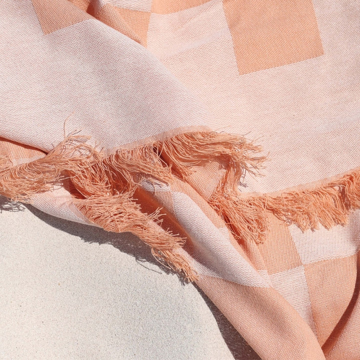 Layday Cove Towel Peach