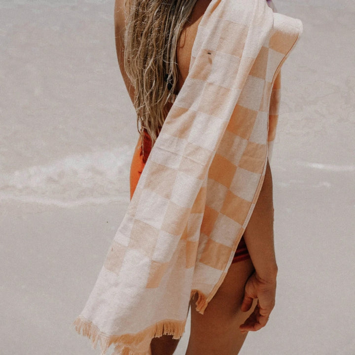 Layday Cove Towel Peach