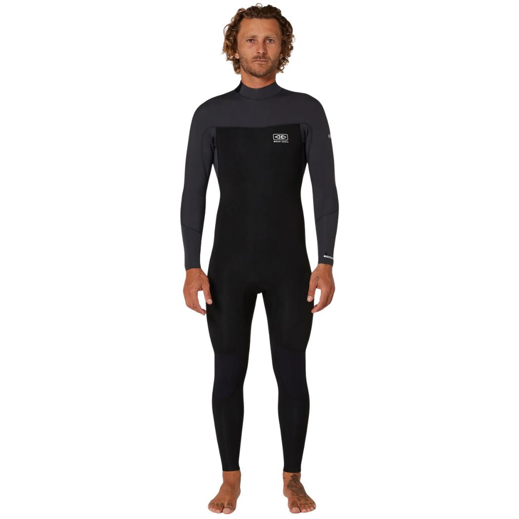 Ocean and Earth Mens Free Flex Back-Zip 3 2mm