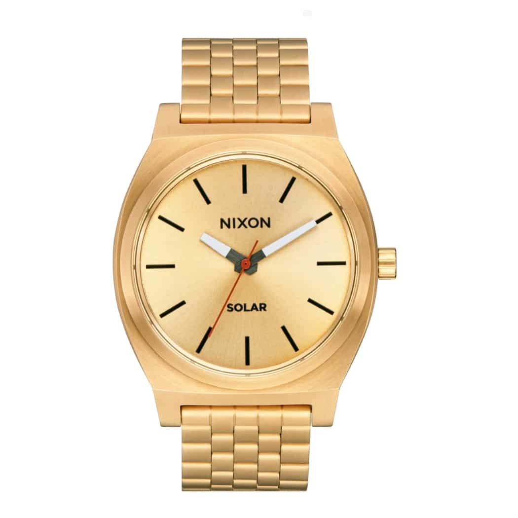 Nixon Time Teller Solar All Gold Black – Jungle Surf Shop