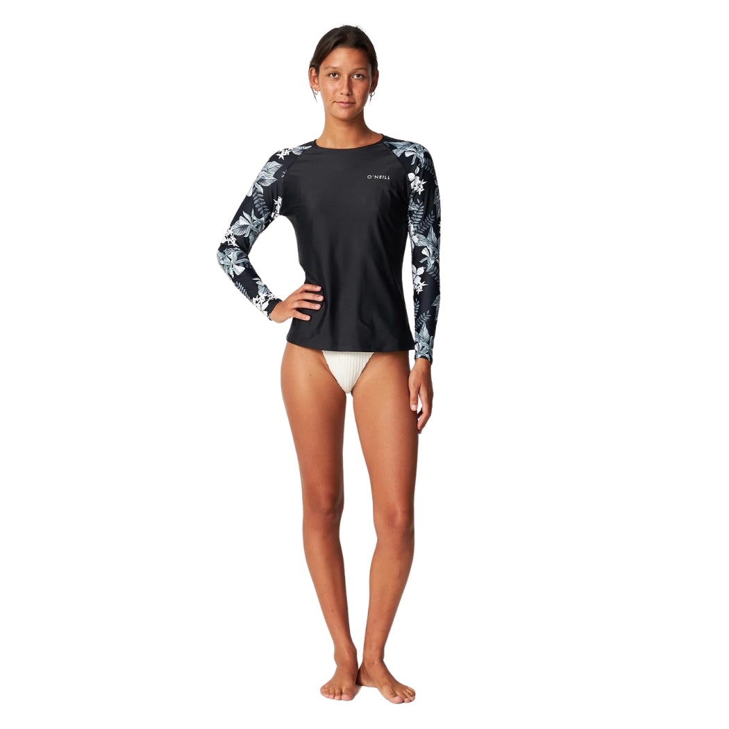 O'Neill Salina LS Surf Tee Wild Orchid Midnight