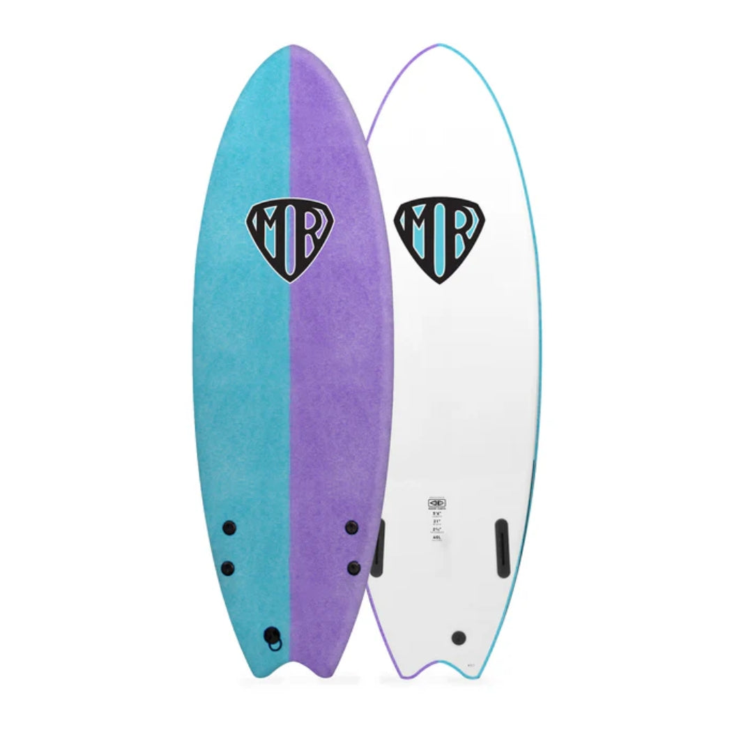 Ocean And Earth MR Ezi Rider Twin Fin 5'6"
