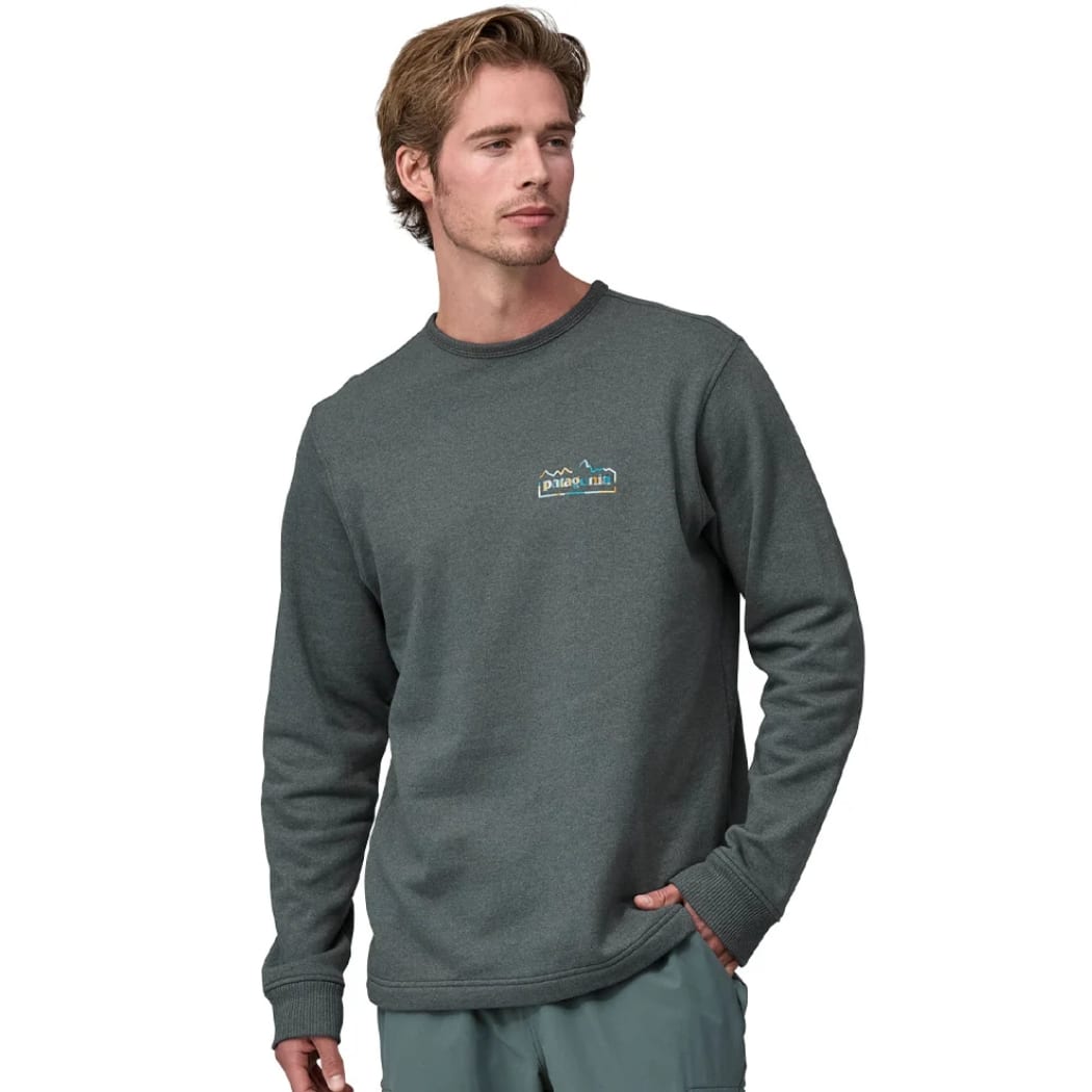 Patagonia M's LW Unity Fitz Wildrise Crew Ink Black