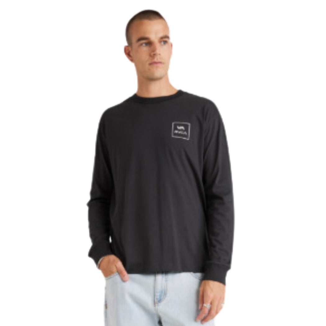 RVCA VA All The Ways Tee Washed Black