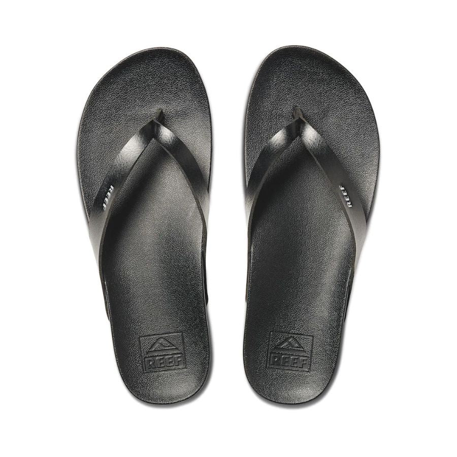 Reef Cushion Bounce Court Thongs Black