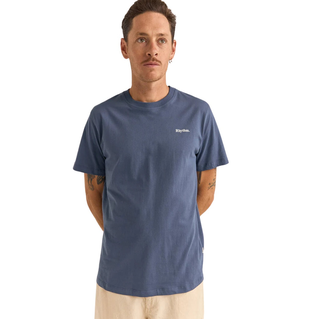 Rhythm Brand Tee Navy