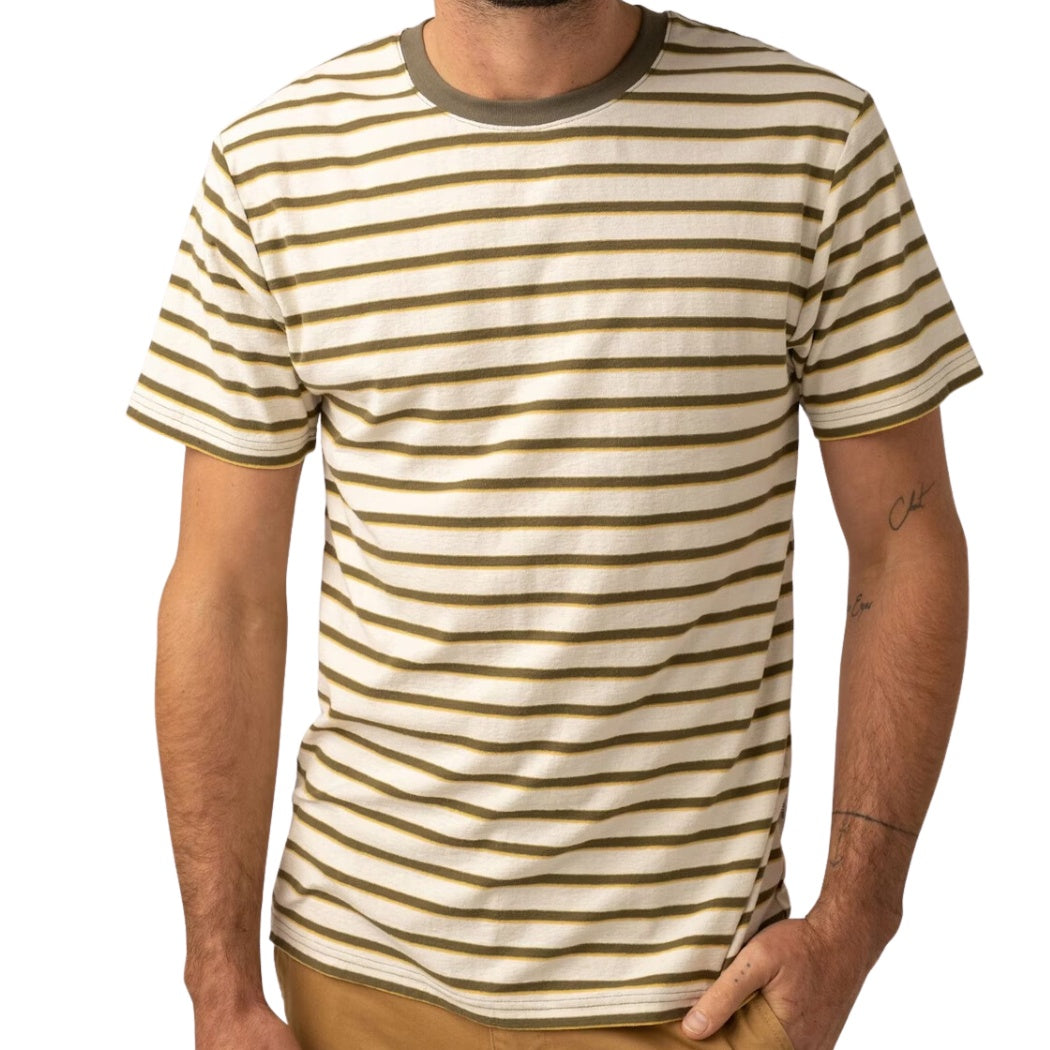 Rhythm Everyday Stripe Short Sleeve Tee