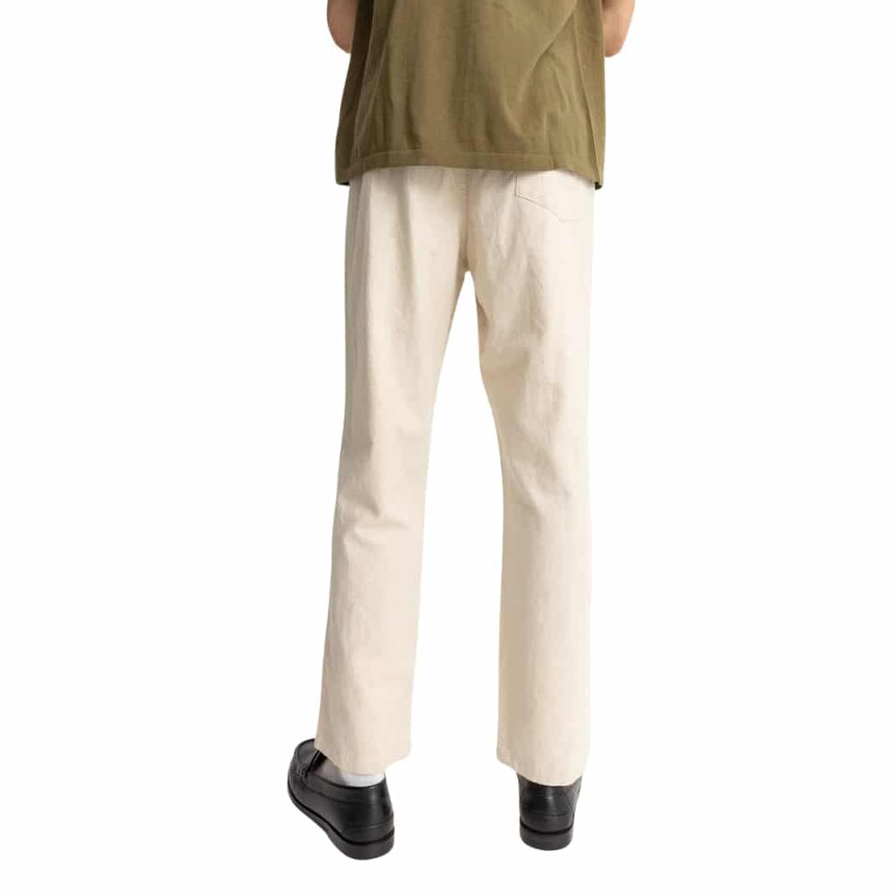 Rhythm Linen Jam Pant Bone