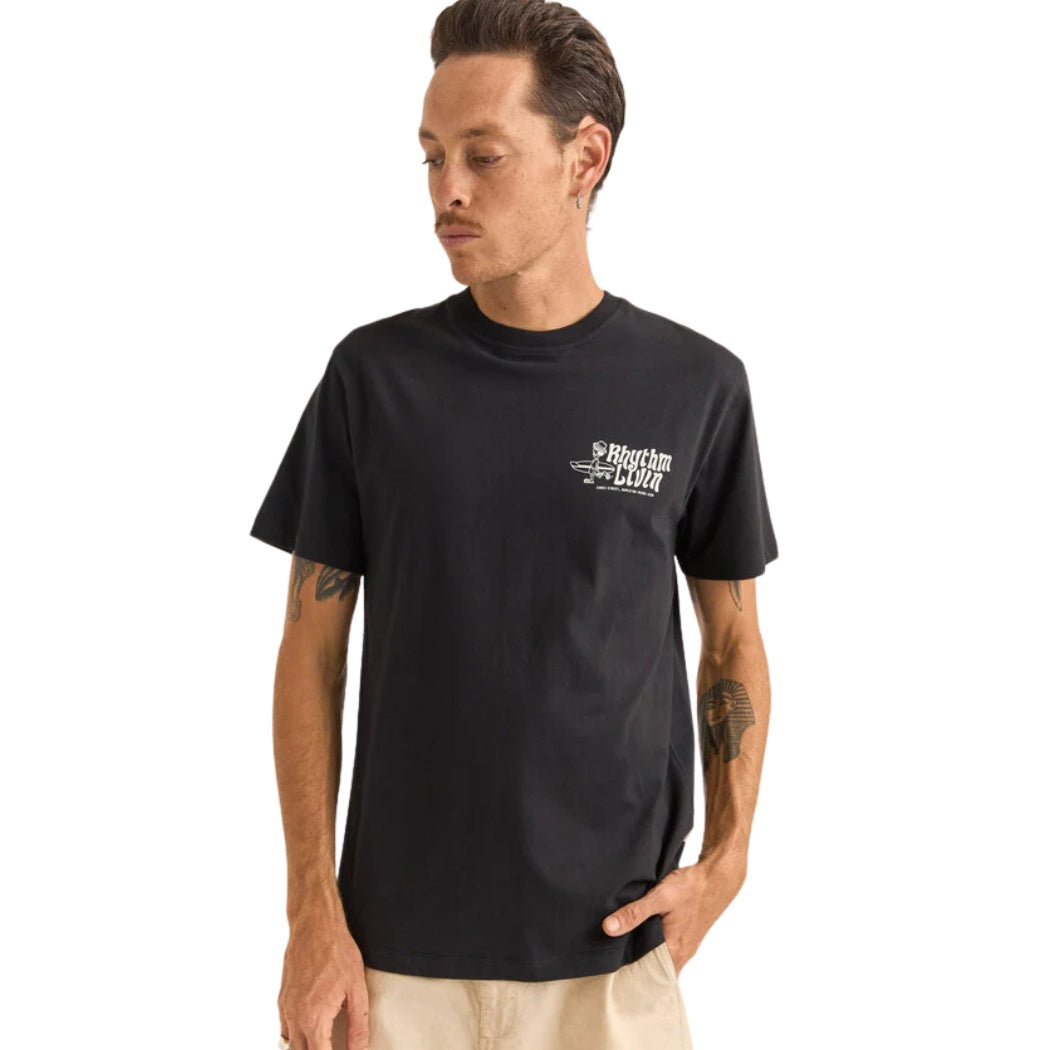 Rhythm Livin Tee Black