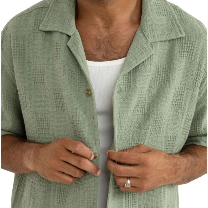 Rhythm Oasis Shirt Desert Grass