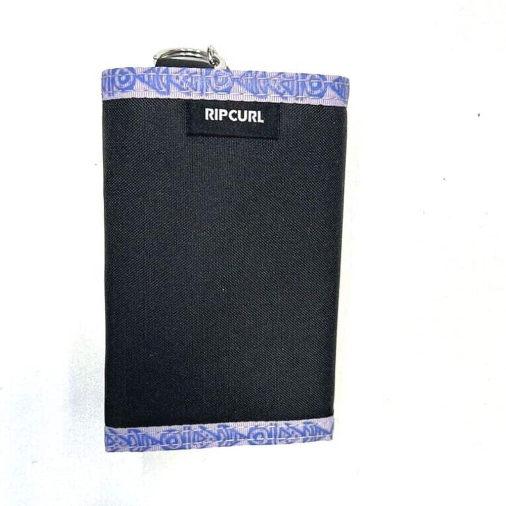 Rip Curl Shred Rock Surf Chain Wallet Black Blue Multi