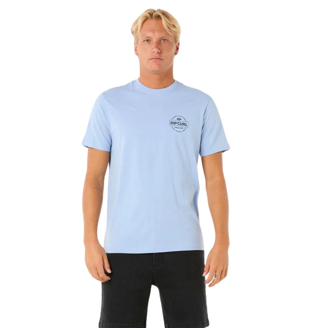 Rip Curl Staple Tee Ice Blue