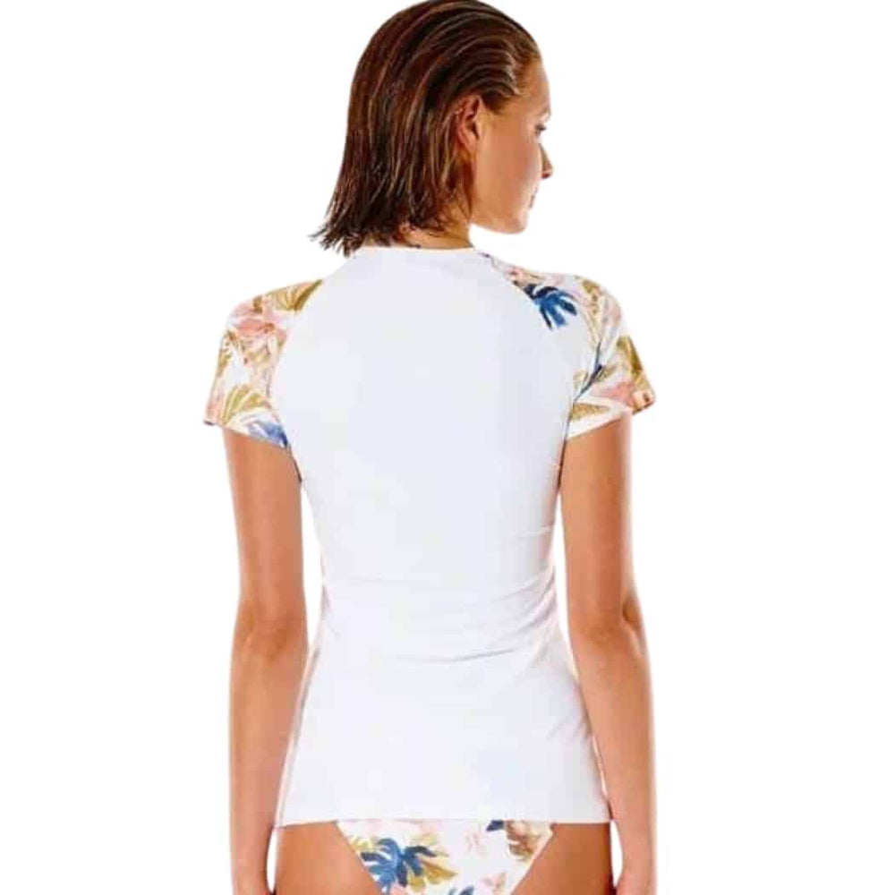 Rip Curl Sunset Waves Short Sleeve Rash Shirt