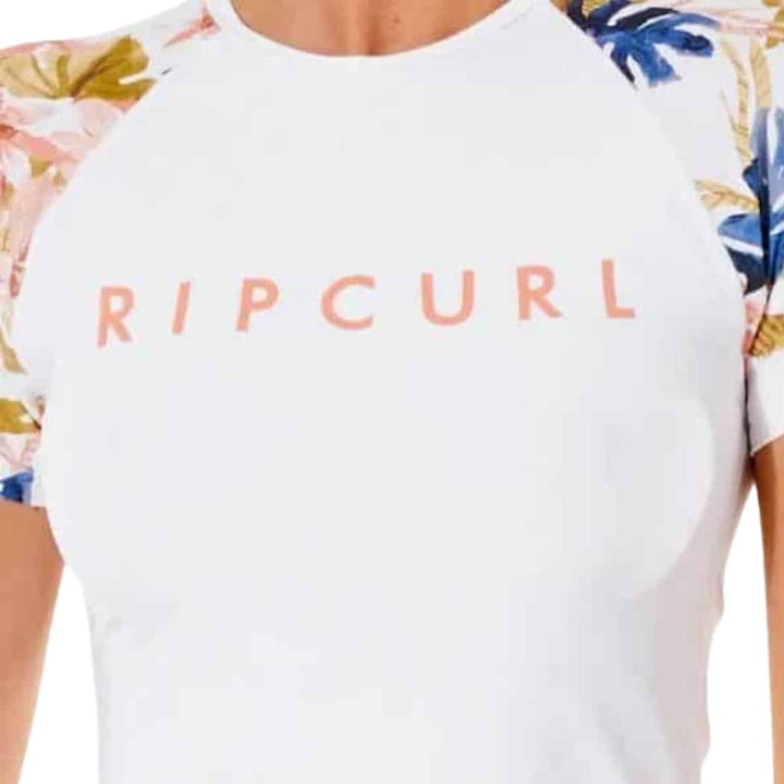 Rip Curl Sunset Waves Short Sleeve Rash Shirt