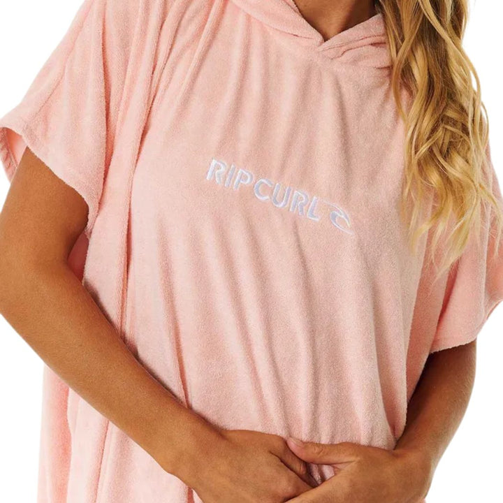 Rip Curl Classic Surf Hooded Towel Peach