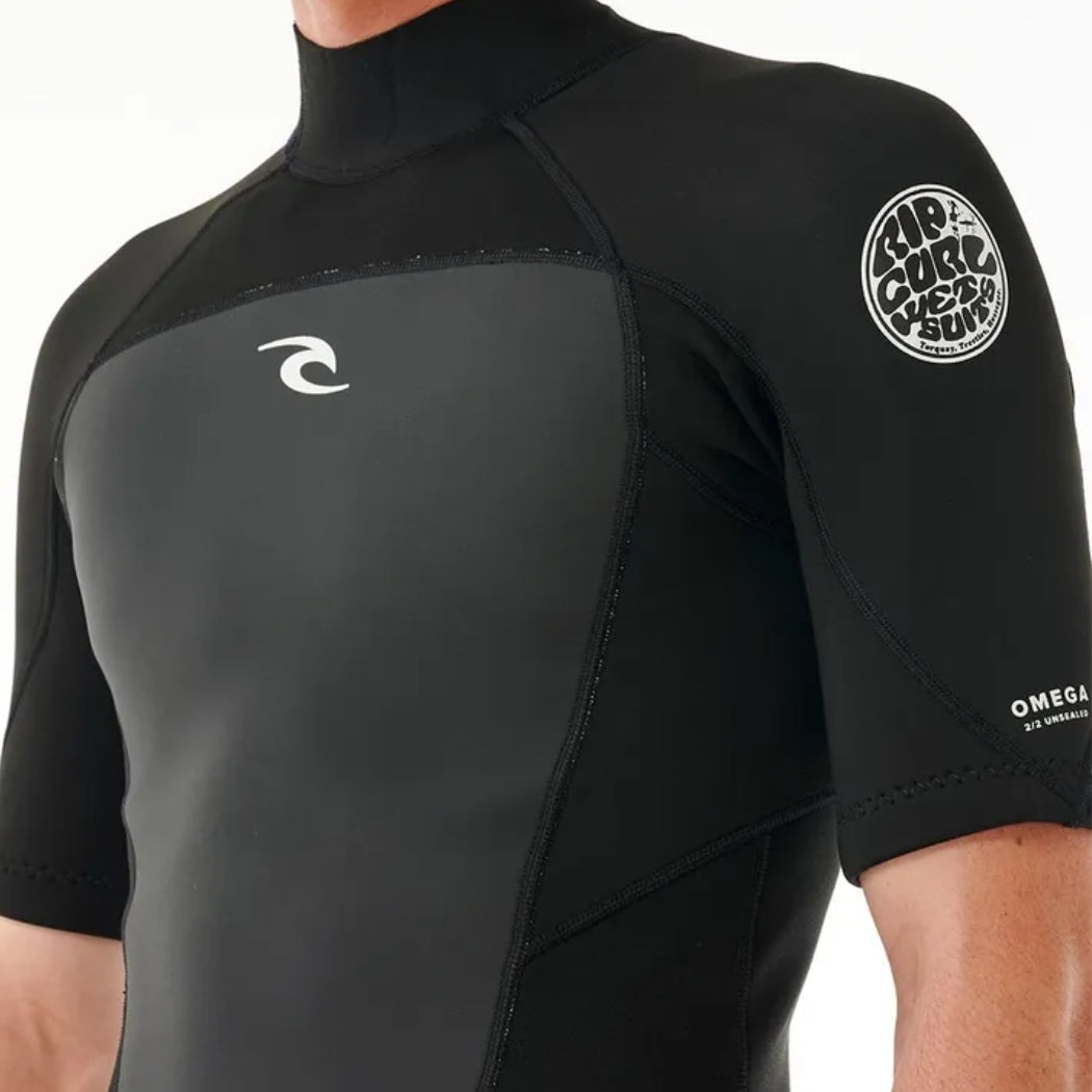 Rip Curl Omega 2mm Back Zip Spring Suit Black