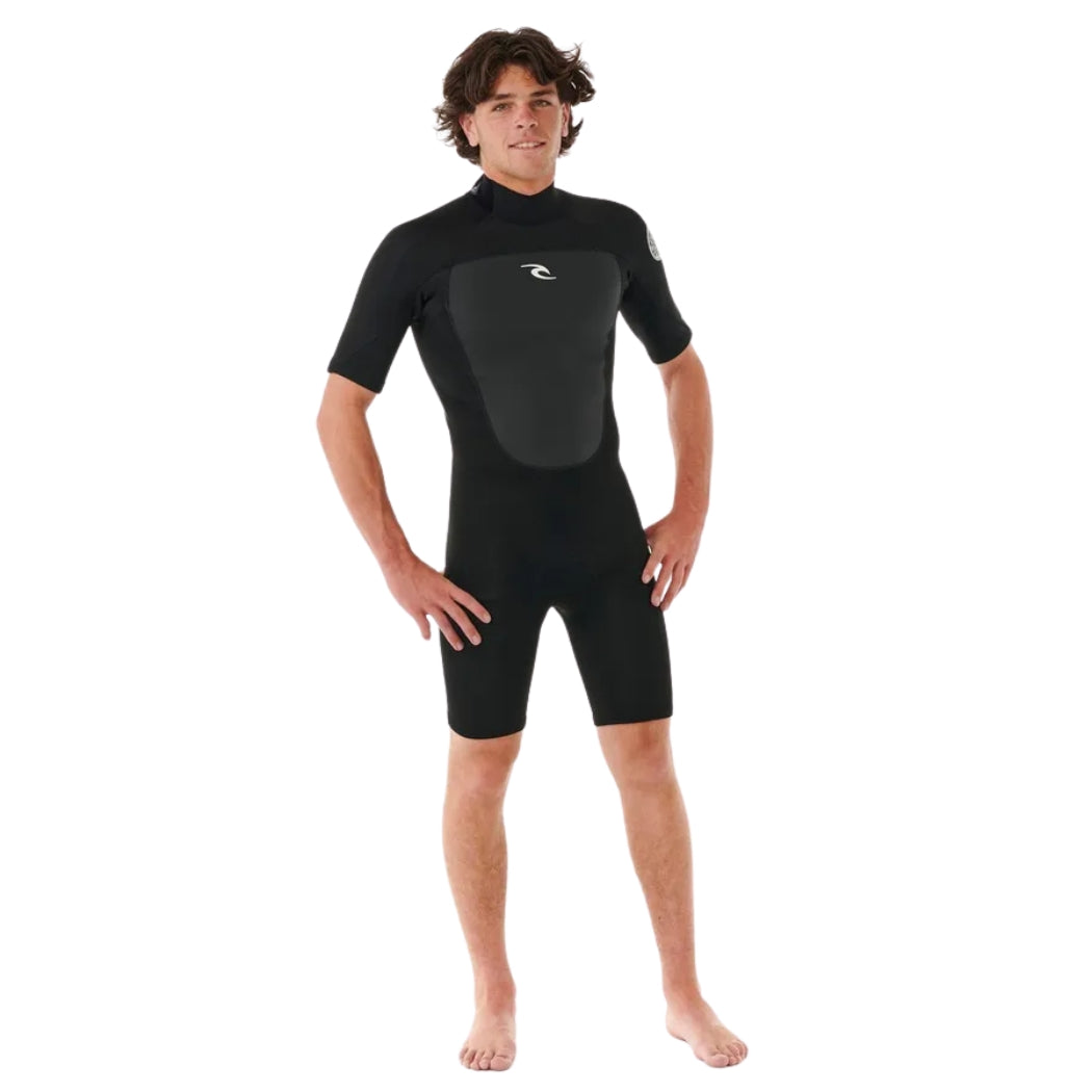 Rip Curl Omega 2mm Back Zip Spring Suit Black