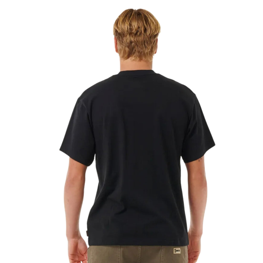 Rip Curl Search Embroidery Tee Black
