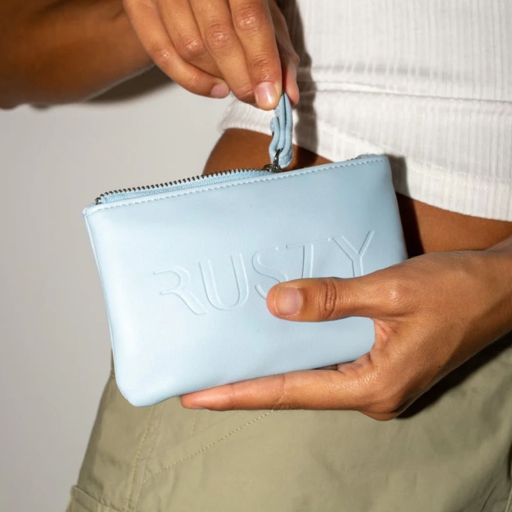 Rusty Chloe Coin Pouch Glacial Blue