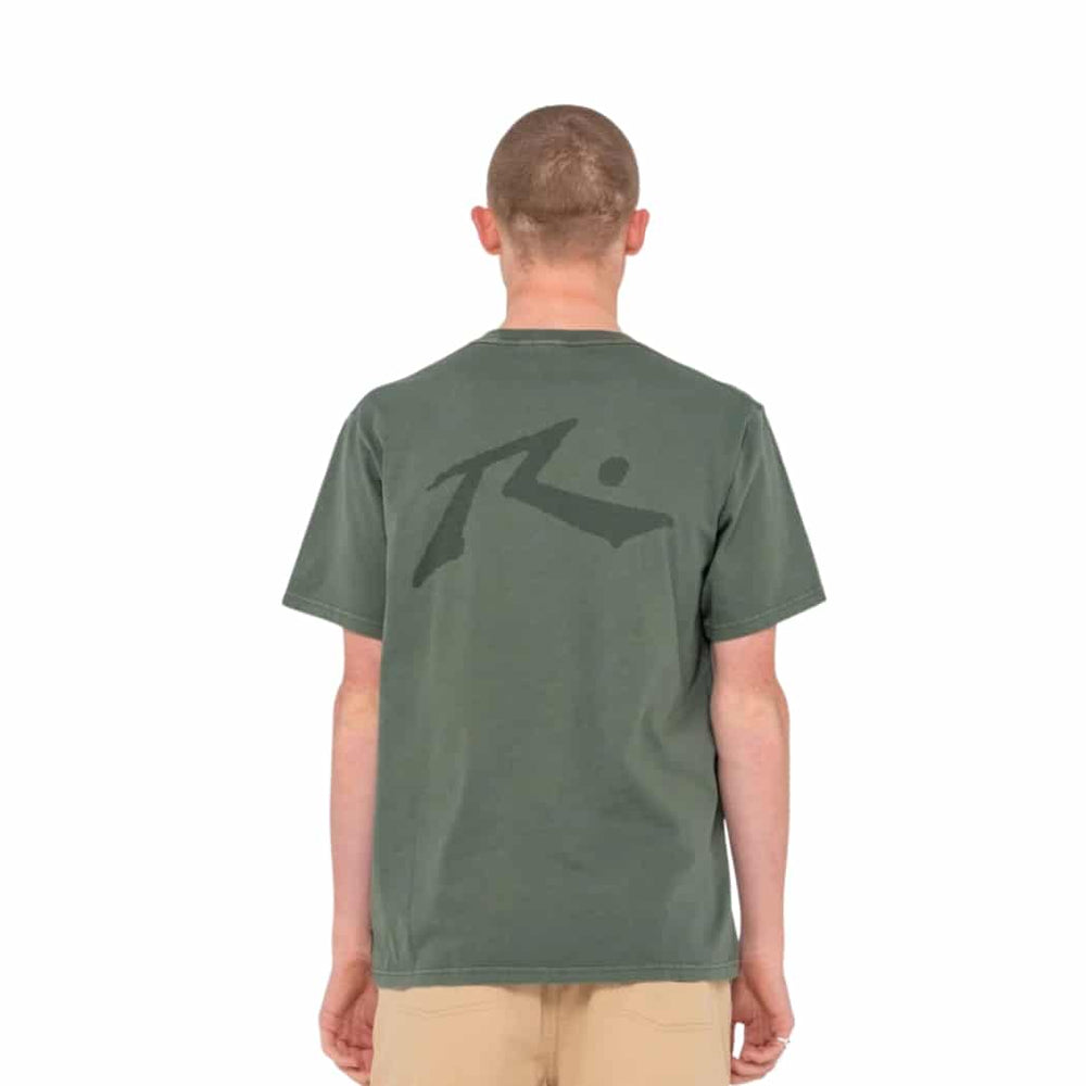 Rusty Comp Wash Short Sleeve Tee Shadow Army