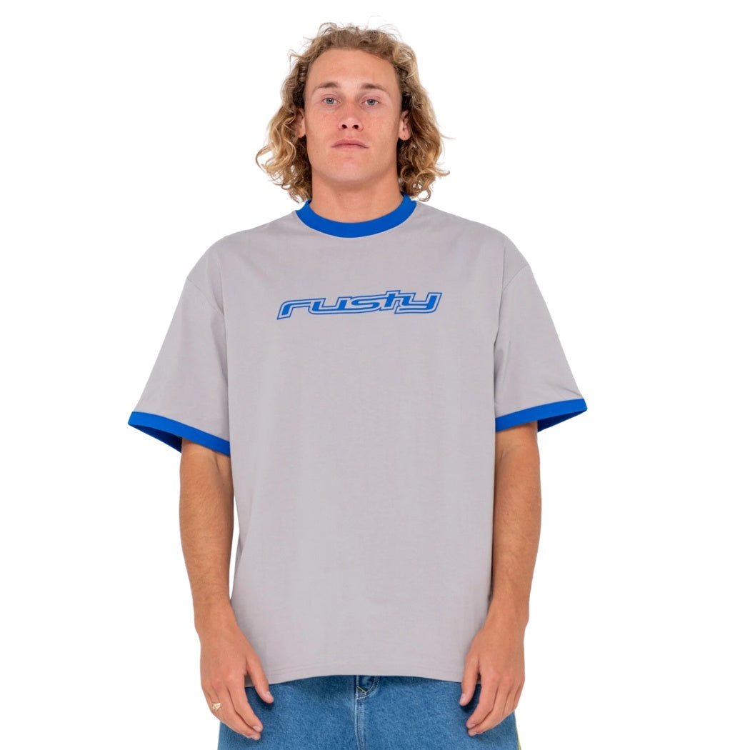 Rusty Dead Ringer Tee Oyster Grey – Jungle Surf Shop