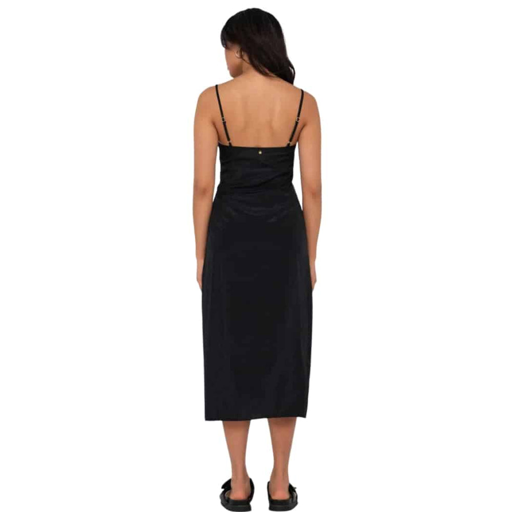 Rusty Porter Midi Dress Black